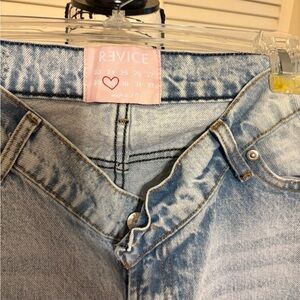 REVICE High Rise Light Blue Jeans